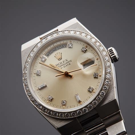 rolex quartz watches|rolex day date oyster quartz.